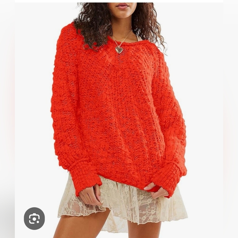Free People In A Swirl‎ Pullover Sweater. Size XS. NWT.